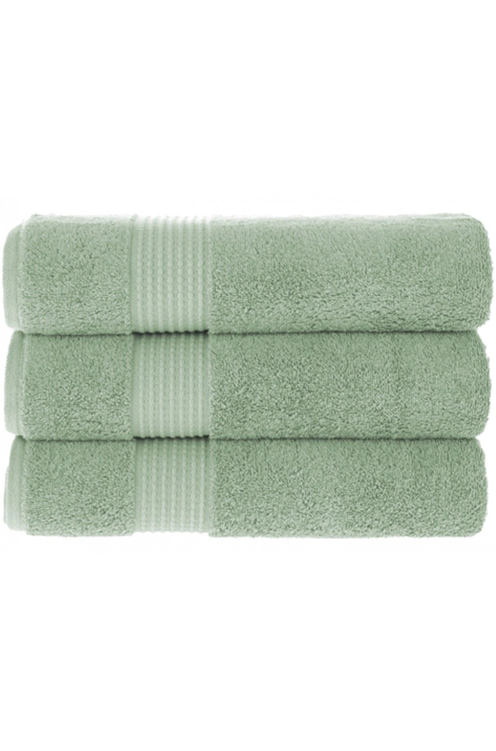 Olachika Home Luxury Bath Towel Set 100% Premium Quality Cotton 3-piece Bath Towel 70X140CM Iceberg Green