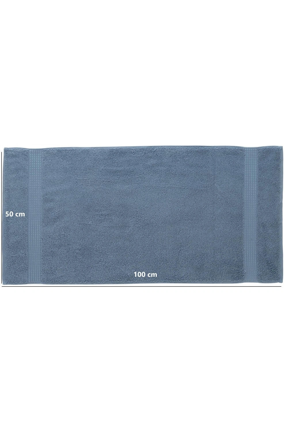 Olachika Home 100% Premium Kwaliteit Katoen 6-delige handdoeken 50X100cm Blauw