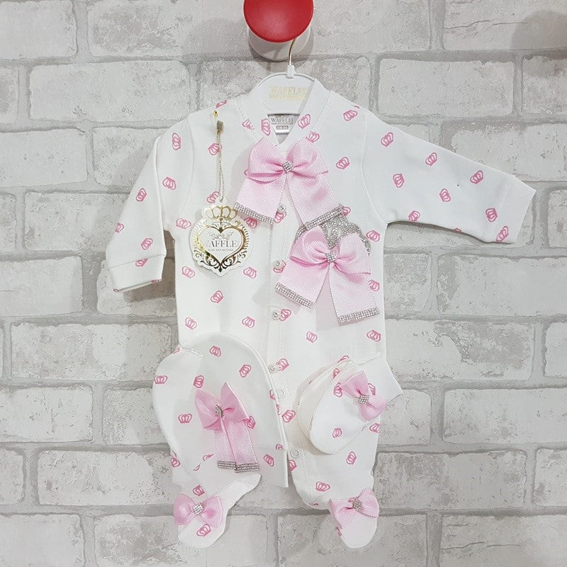 Exclusine Pink Crown suit