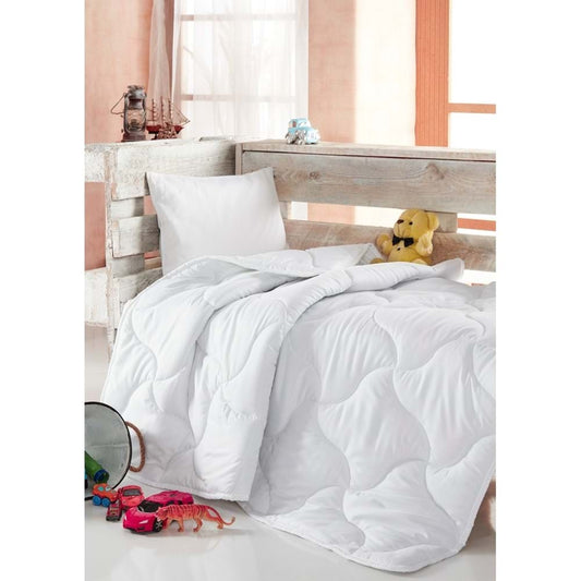 Microfiber Baby Quilt 95x145 cm White