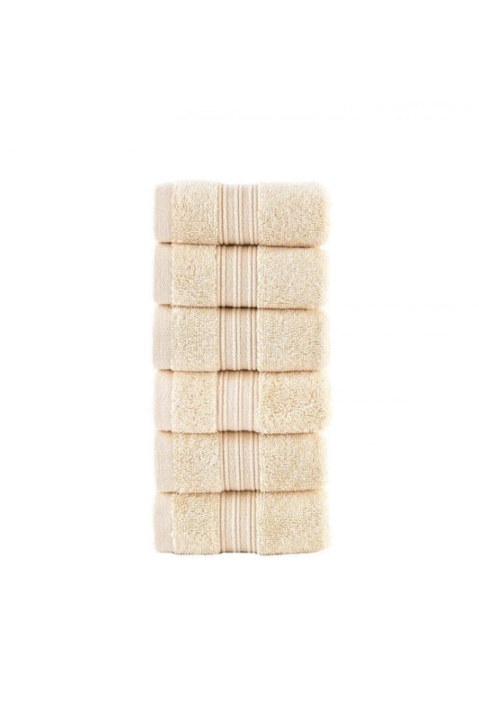Olachika Home 100% Premium Quality Cotton 30X50CM Green set of 6 Kitchen Towels