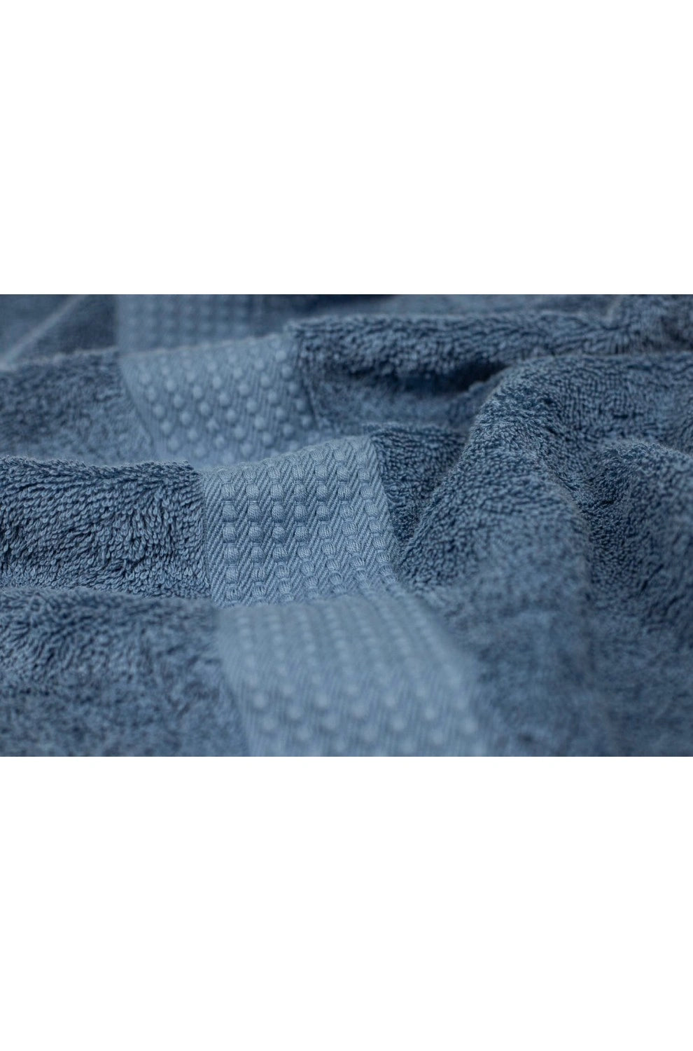 Olachika Home Luxury Bath Towel Set 100% Premium Quality Cotton 3-piece Bath Towel 70X140CM Blue