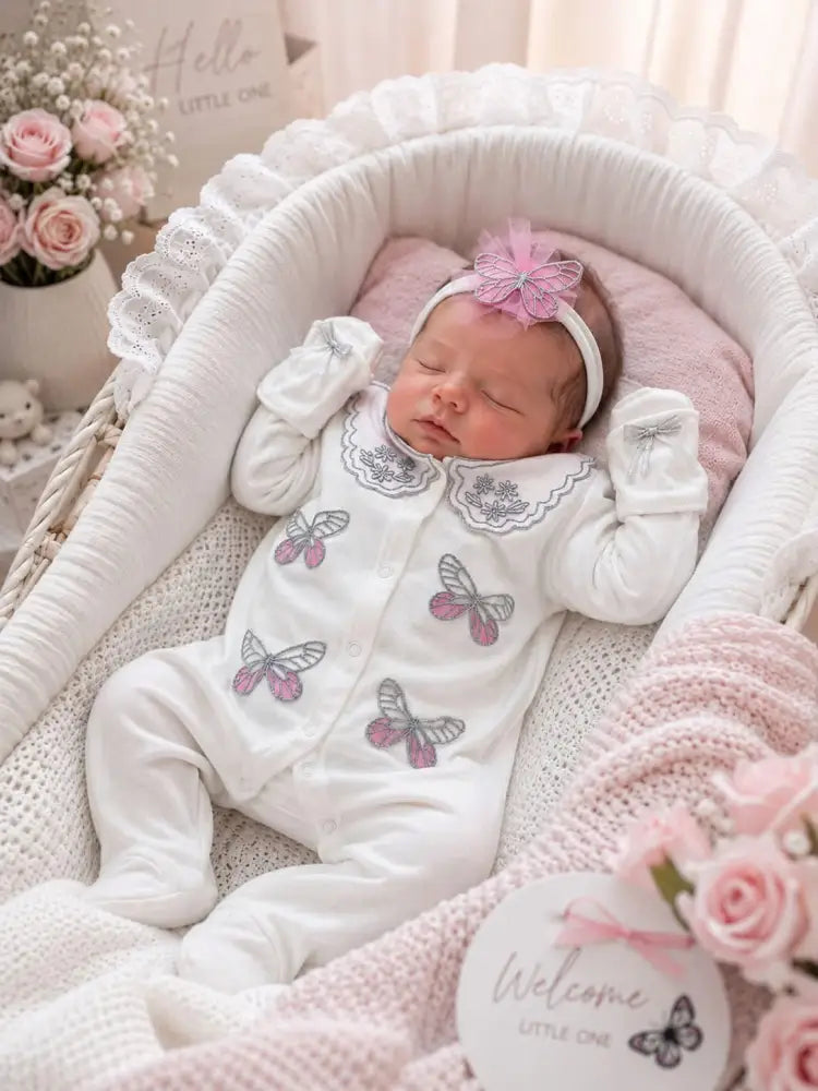Boutique Butterfly 3-D Boxpakje - 50/56 - Baby Boxpakje