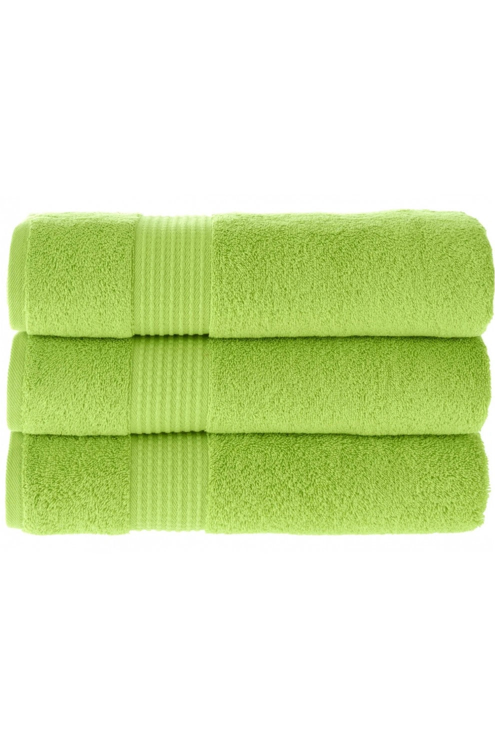 Olachika Home Luxury Bath Towel Set 100% Premium Quality Cotton 3-piece Bath Towel 70X140CM Green