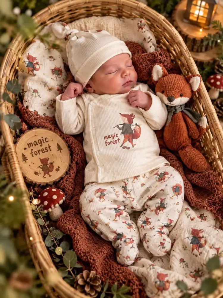 Magic Forest Newborn Baby Set - 50/56 - Newborn