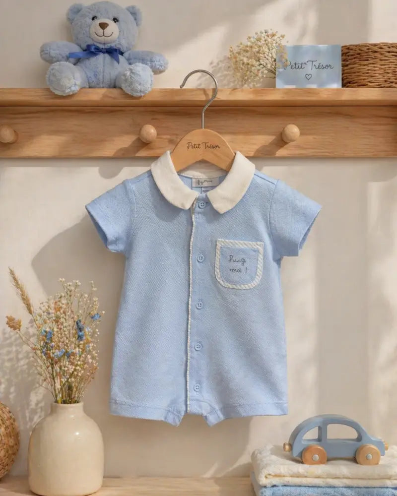 Piccolo Amore Boutique Baby Set Pure Comfort Light Blue - Babyset