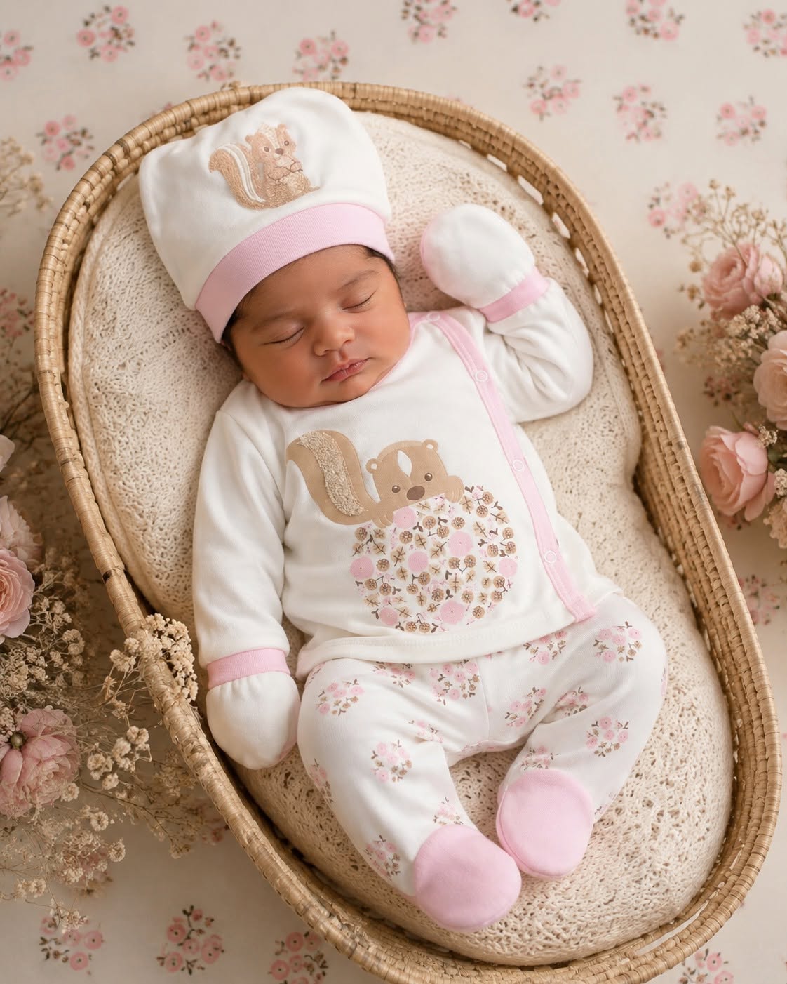 Little Squirrel Boutique Set Newborn