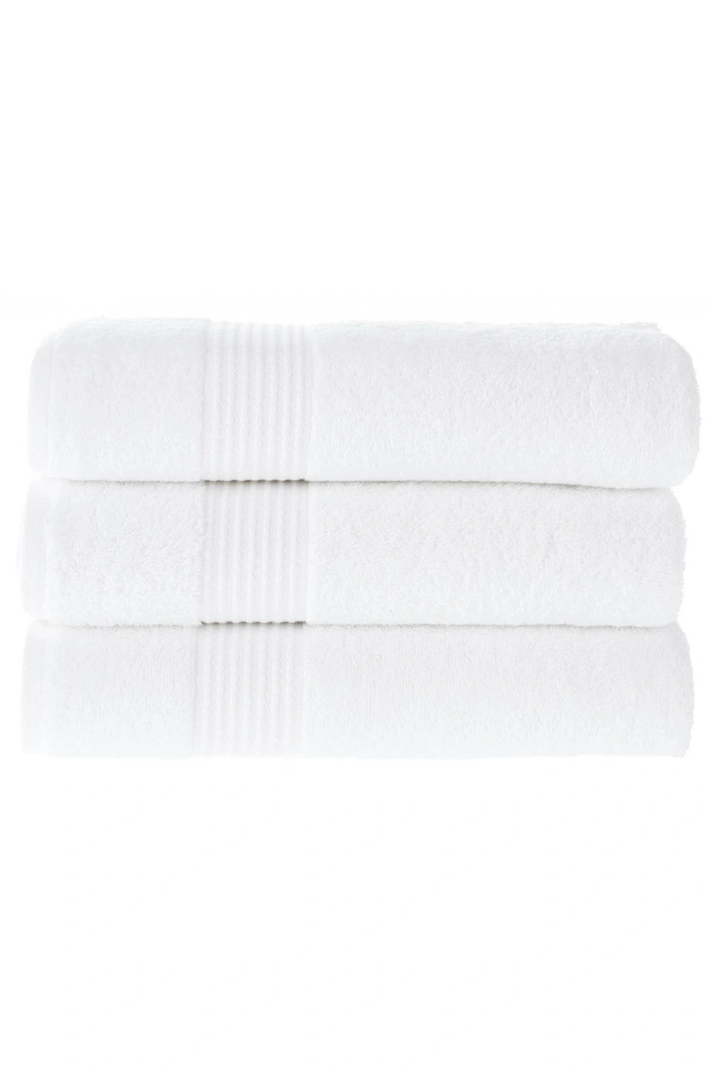 Olachika Home Luxury Bath Towel Set 100% Premium Quality Cotton 3-piece Bath Towel 70X140CM White