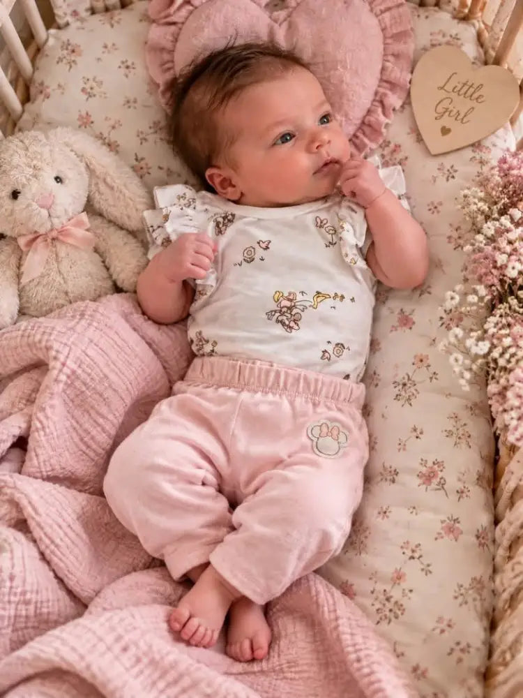 2-Pieces Minnie Boutique Newborn - 50 - Babygirl Outfit