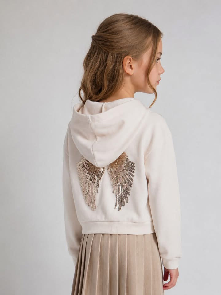 Boutique Angel Gold Hoodie