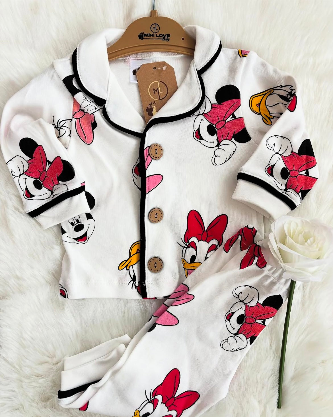 Lullaby Lane Pure Cotton Pyjama for Kids Breathable Sleepwear