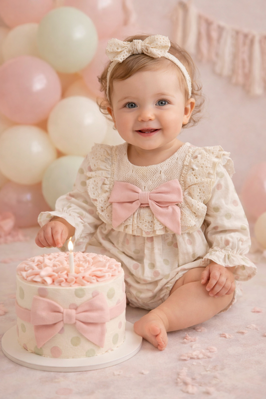 Blush Bow Baby