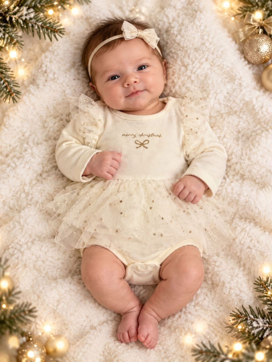 Merry Christmas Golden Beauty