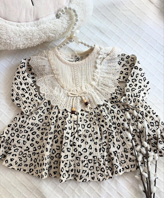 Baby Dress Classic Leopard