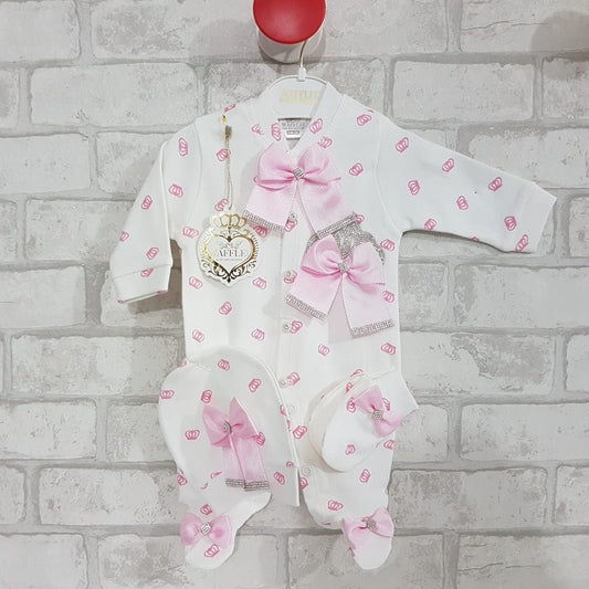 Exclusine Pink Crown suit