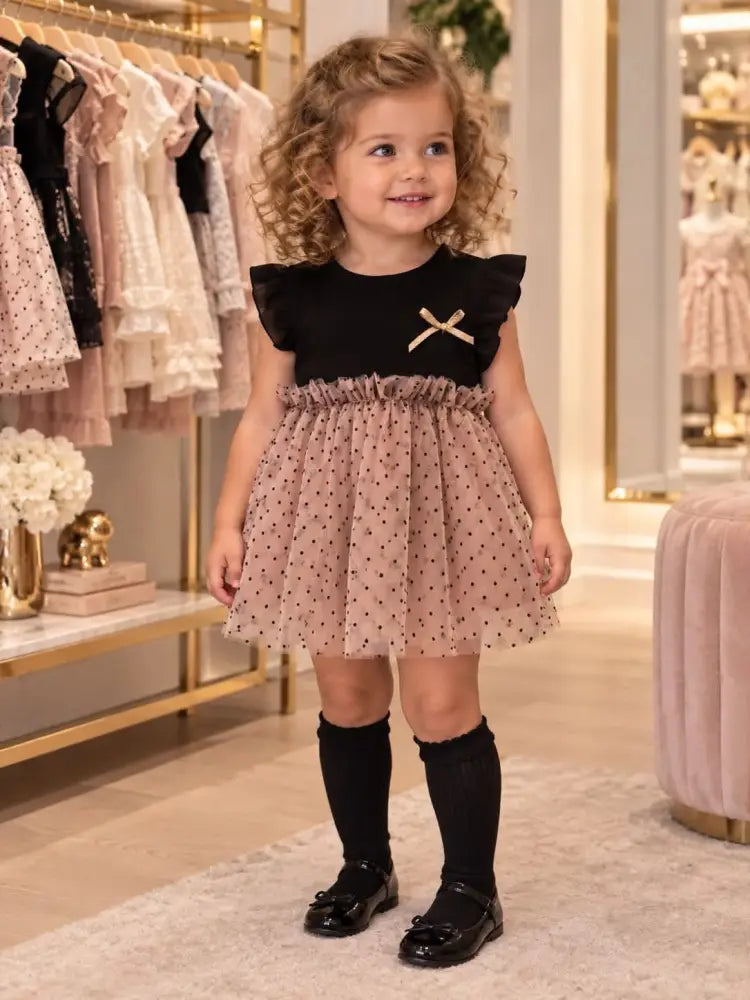 Boutique Dots Tutu Babe - 62/68 - Babydress