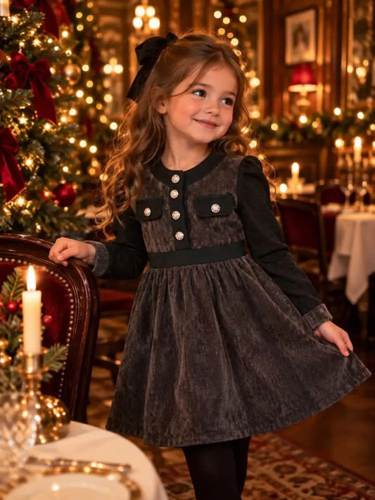 Collete Classic Party Dress - 92/98 - Girls Dress