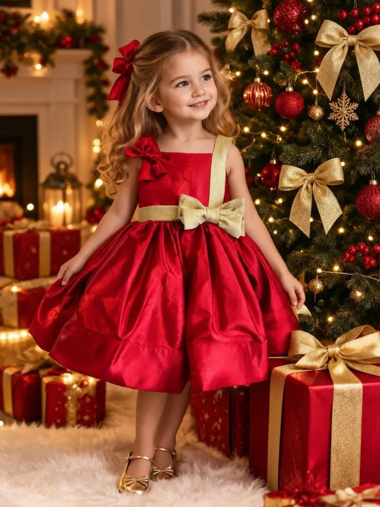 Golden Gift Boutique Jurk - 92 - Girls Dress