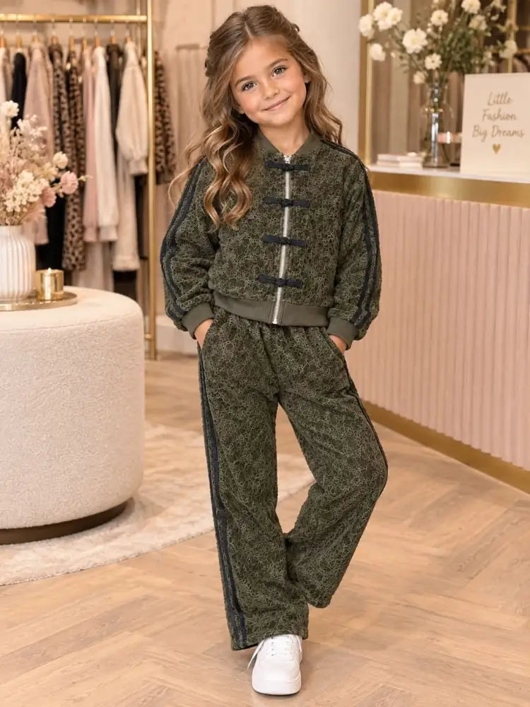 Maison Olive Set - 98/104 - Girls Set