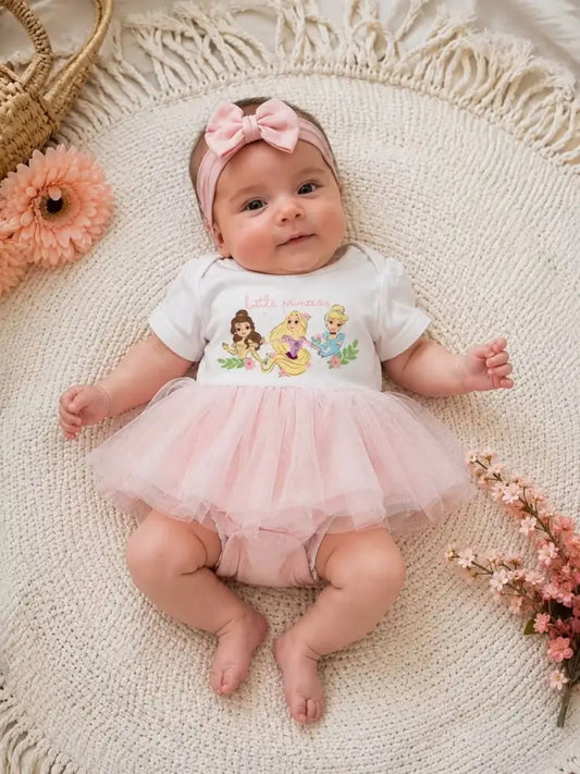 Princess Tutu Set with Headband - 62 - Babygirl Outfit